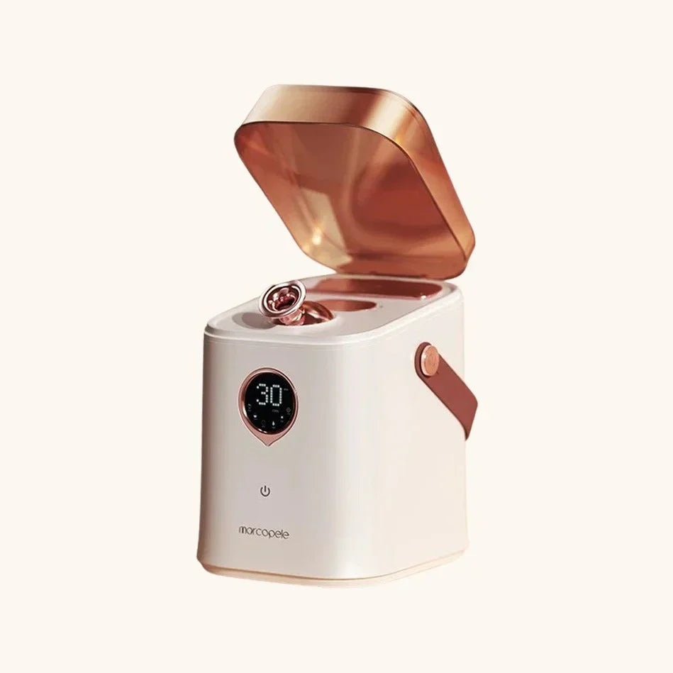 Nano Ionic Face Steamer with advanced steam technology for deep hydration and pore cleansing.