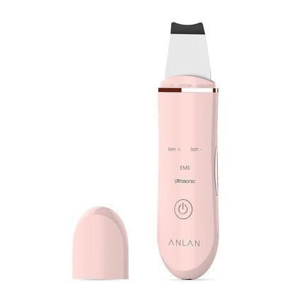 Ultrasonic Skin Scrubber for deep cleansing and pore tightening.